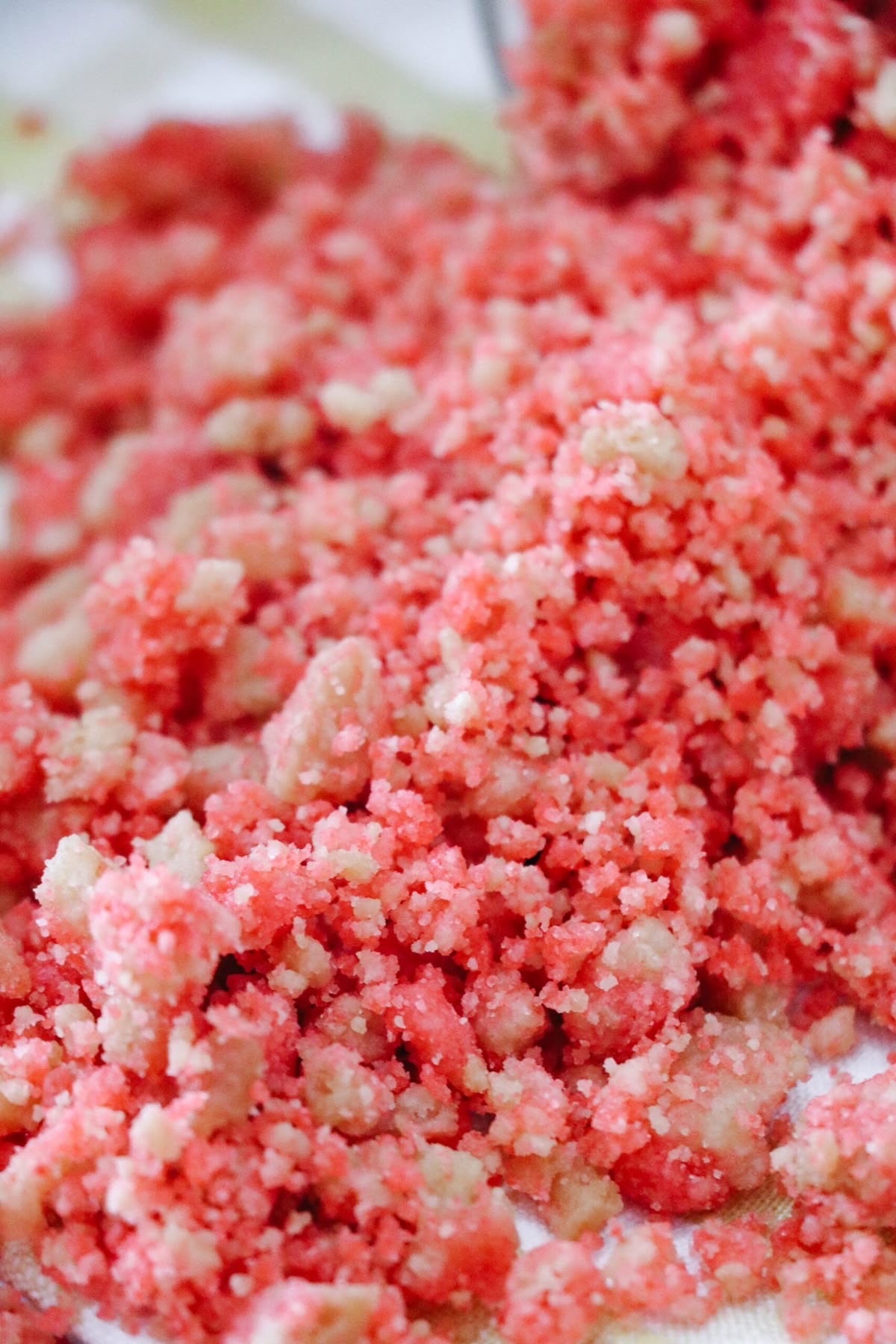 Strawberry Crunch Dessert Topping