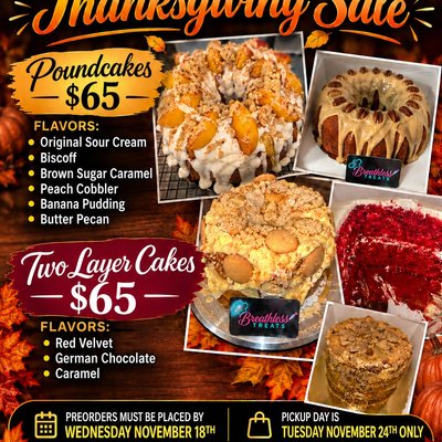 Thanksgiving Sale