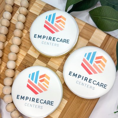 Printed cookies/logo cookies ($72/dozen)