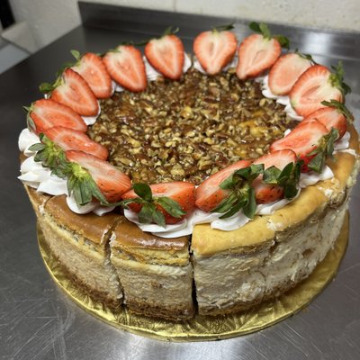 Pecan Pie Cheesecake (whole)