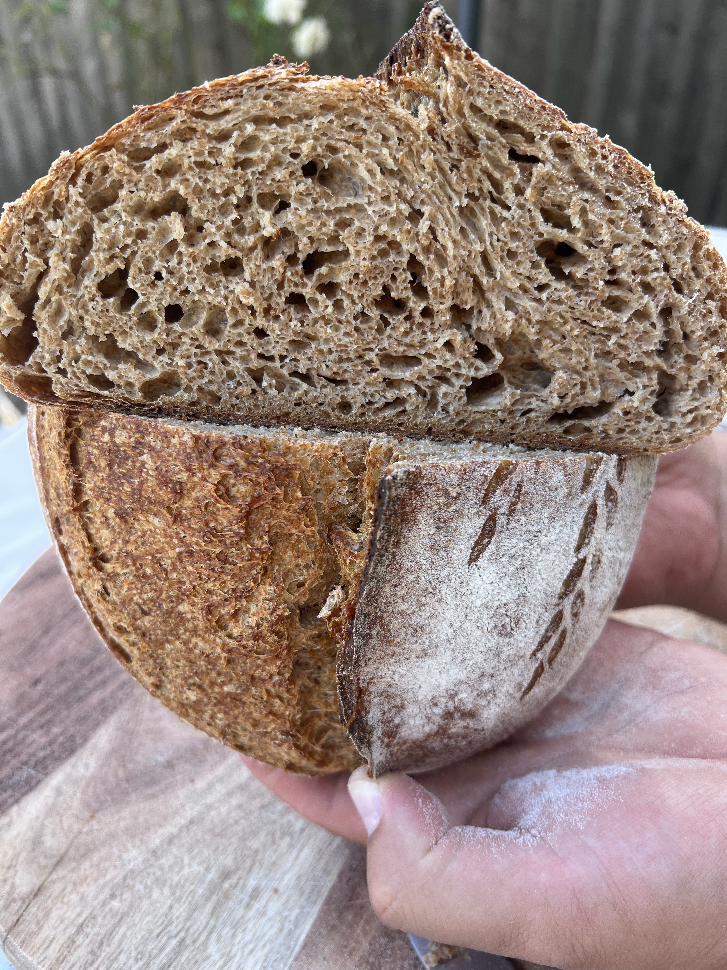     Wholemeal Wheat Sourdough