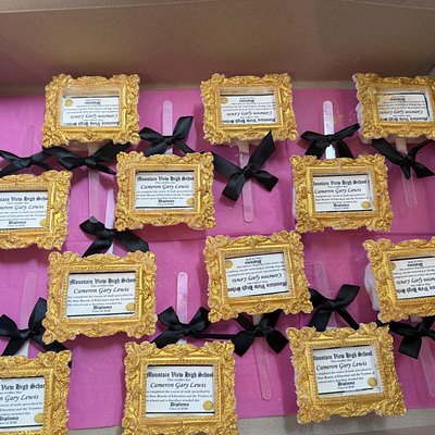 Dipped Rice Crispy Treats