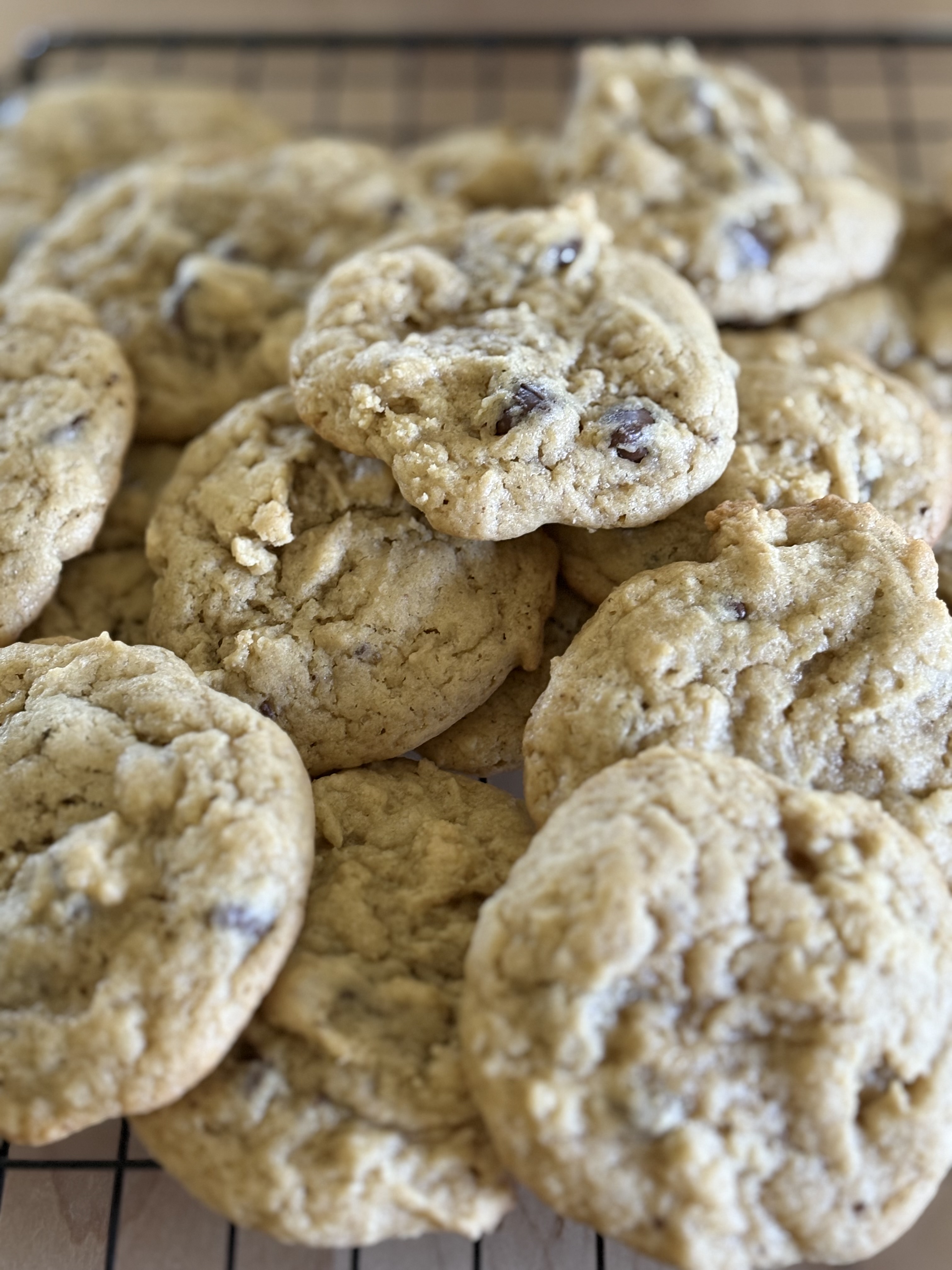 Organic Sourdough Chocolate Chip Cookies (1 Dozen)