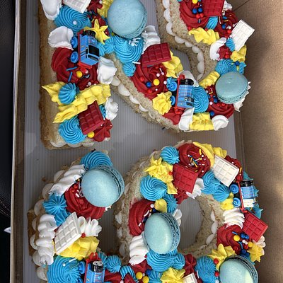 Double Digit Number Cake 