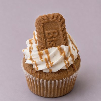 Cookie Butter Cupcakes, 1/2 Dozen 