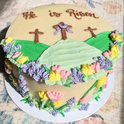 'He Is risen' EASTER Cake