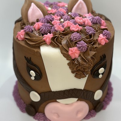 8” Horse Cake 🐴 
