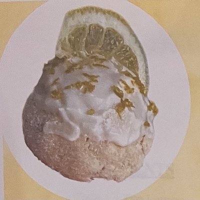 Lemon Drop Martini Cookie