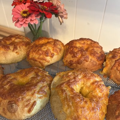 8 Cheese Bagels