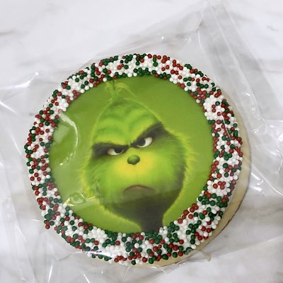 4” Grinch Sugar Cookies 