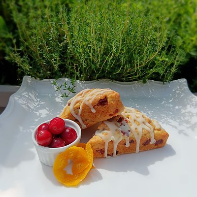 Cranberry Orange Scones Order Of 8