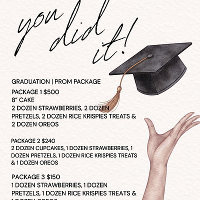 Graduation | Prom Packages 