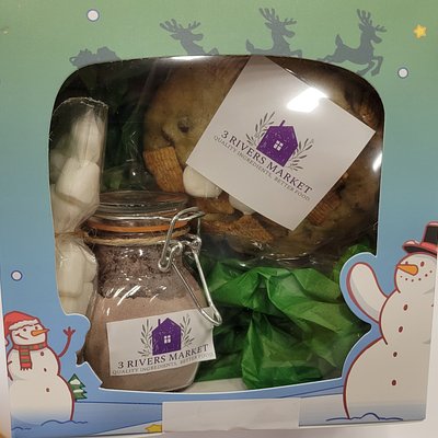 Single Hot Chocolate And Large Smores Cookie