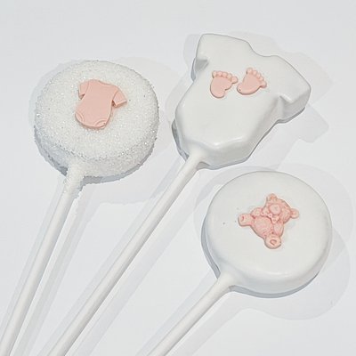 Baby Shower Girl Cake Pops