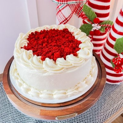 Red Velvet With Cream Cheese Frosting