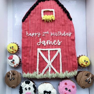 Quarter Sheet Cake (single layer)