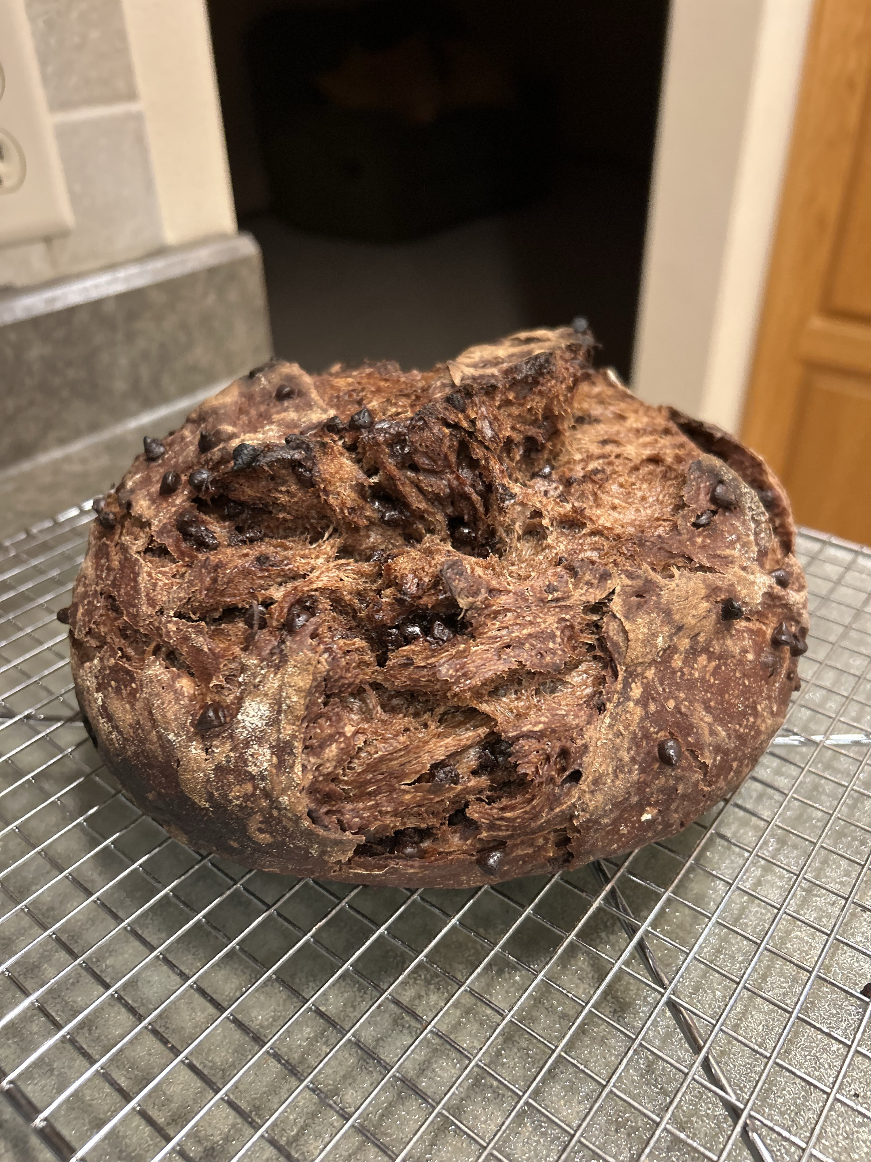 Sourdough Bread - Double Chocolate Chip