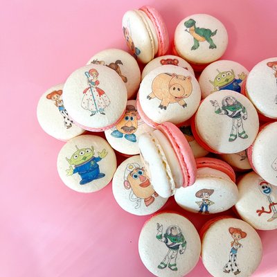 Personalized Print Macarons (photo) 