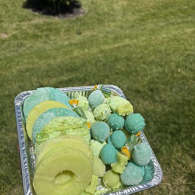 Large Sized Candy Fruit Tray 