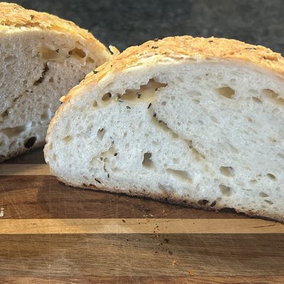 Rosemary Parmesan Artisan Loaf - Full Size 