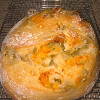 Jalapeño Cheddar “Crustopher” Loaf