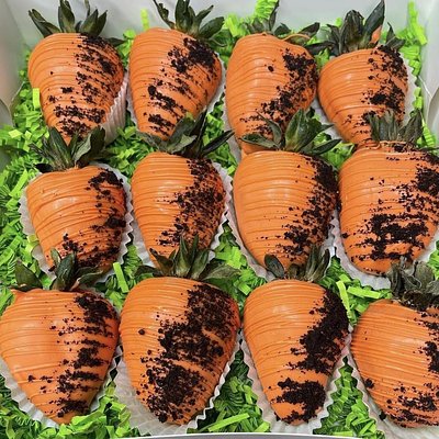 Easter Chocolate Covered Strawberries 