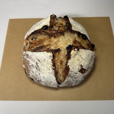 Cinnamon Raisin Sourdough Loaf 