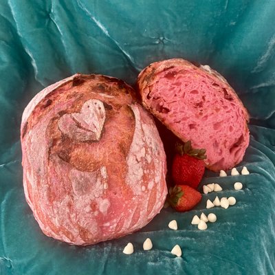 Sweetheart Strawberry Loaf