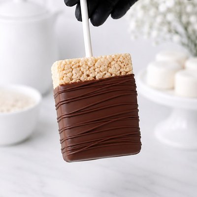 Custom Chocolate Covered Rice Krispies (12)