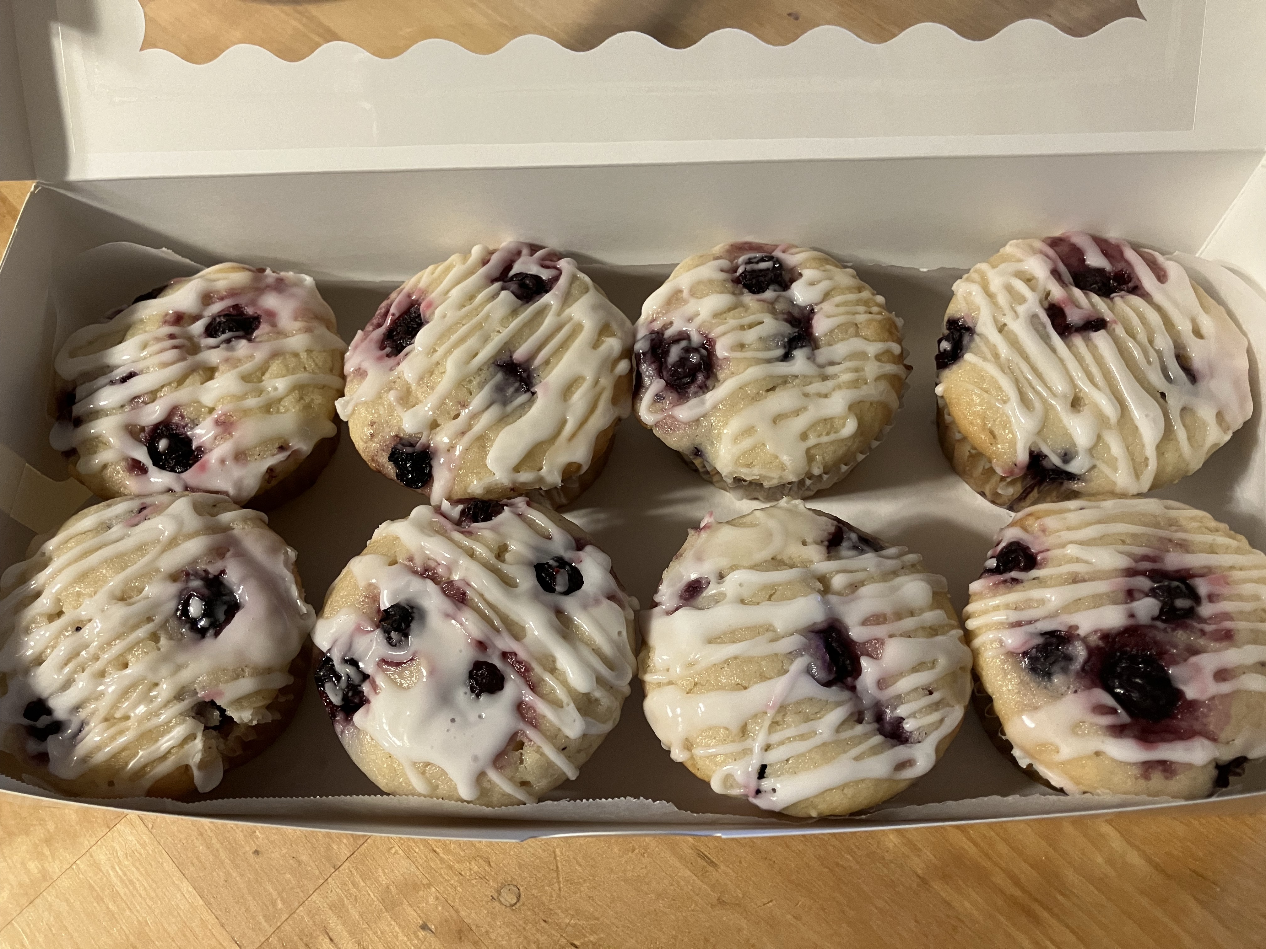 Blueberry-Lemon Muffins-8 Pk