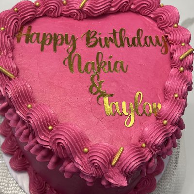 8 Inch Cake ( 12-18 Servings depending on size of slices)