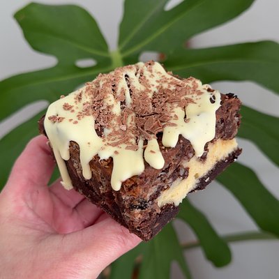 Cheesecake Brownie 🍰 🍫