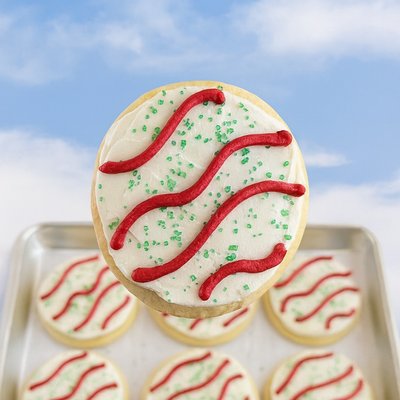 Christmas Tree Sugar Cookie