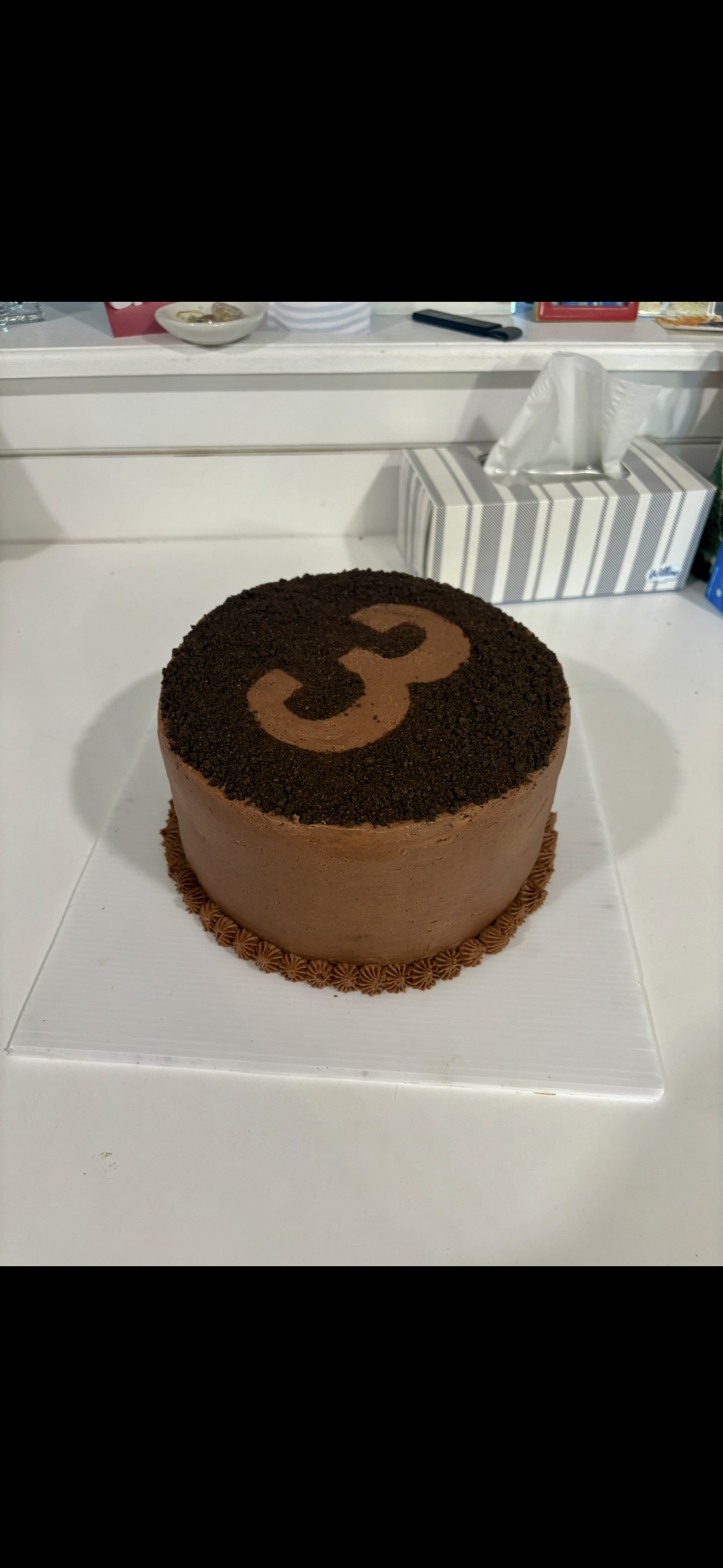 8” Diameter Cake (serves 12-16)