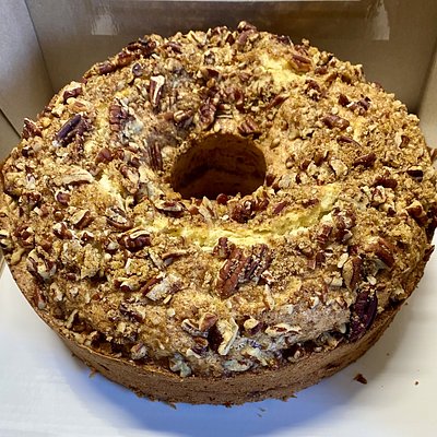 Sour Cream Pecan Coffee Cake 