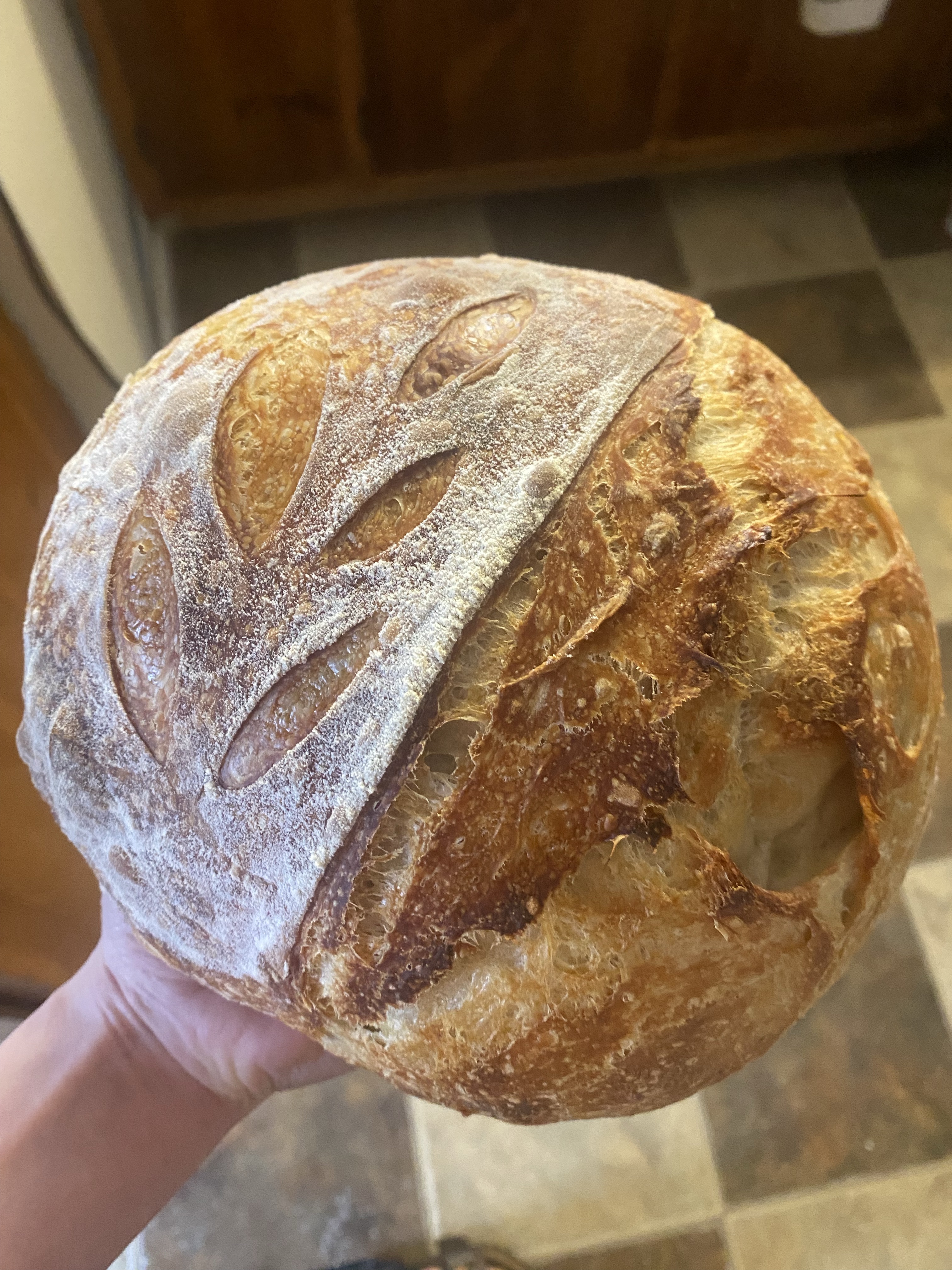 Classic Round Sourdough Loaf 