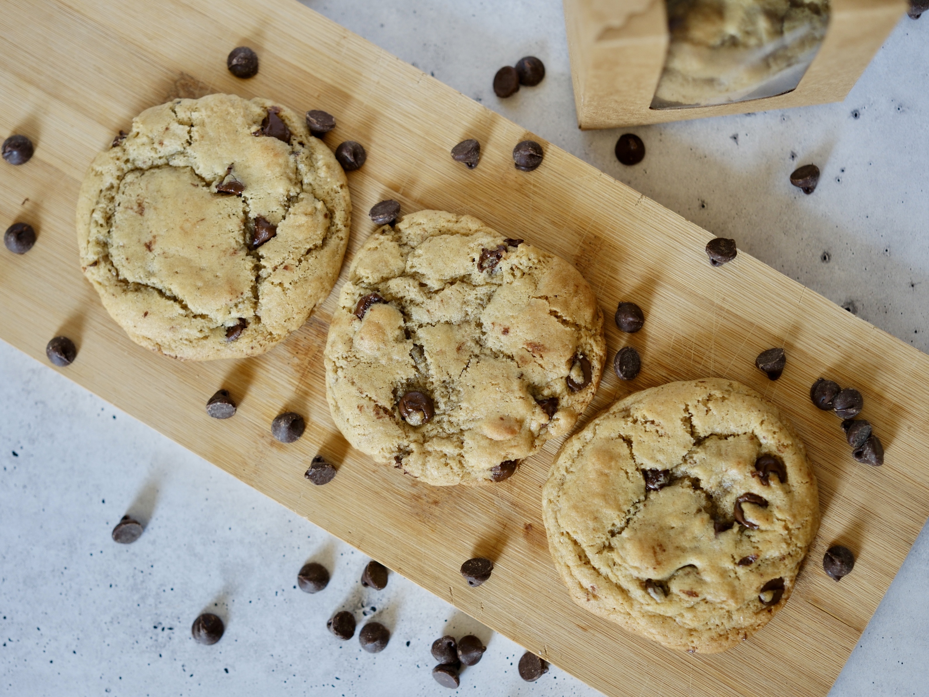 Brown Butter Sourdough Chocolate Chip Cookies - 1 Dozen