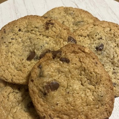 Browned Butter Chocolate Chip Cookies (dozen)