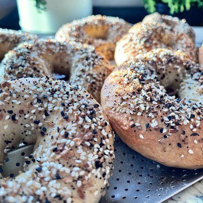 Sourdough Everything Bagels - Half Dozen