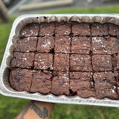 Salted Caramel Brownies 