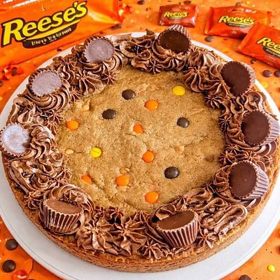 6 Inch Reese's Peanut Butter Cup Cookie Cakes 