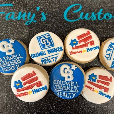 Custom Logo Cookies (per Dozen start at $55)