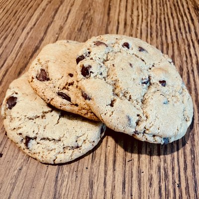 Brown Butter Sourdough Chocolate Chip Cookies