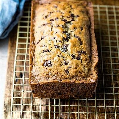 Chocolate Chip Zucchini Bread -Gluten free Mini Loaf