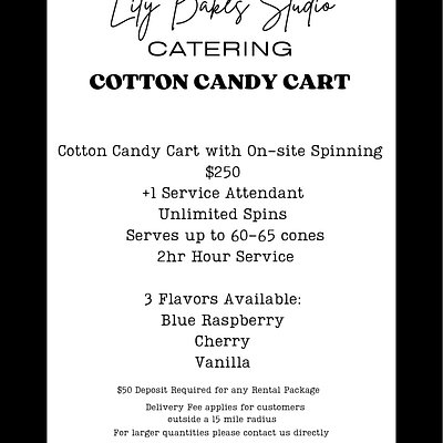 Cotton Candy Cart