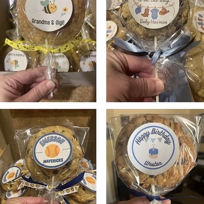 Custom Cookie Pops