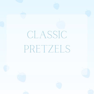 Classic Pretzels