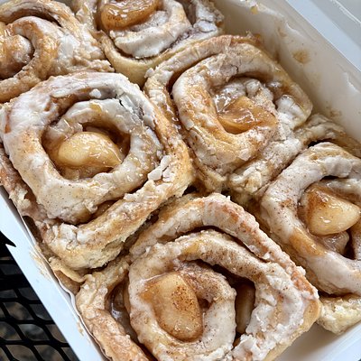 Caramel Apple Rolls- 6 pack 