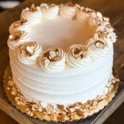 Almond Vanilla Cake With Buttercream Frosting