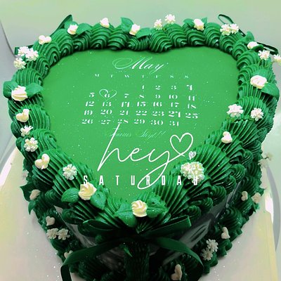 8 Inch Heart Cake OR Circle Cake